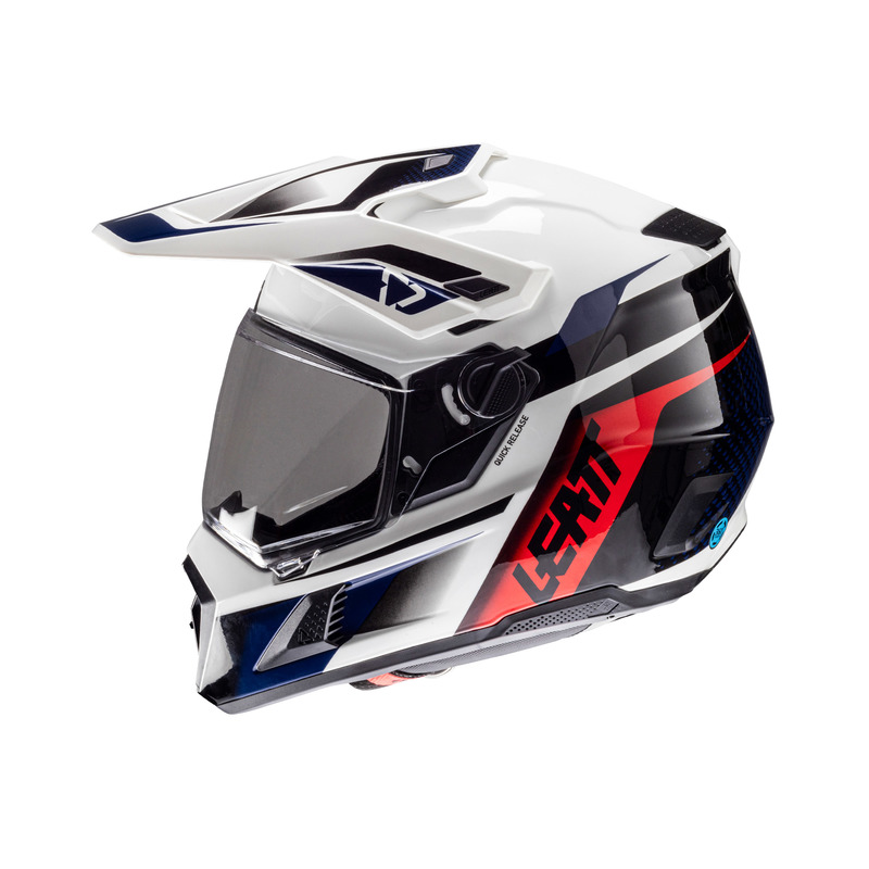 KASK MOTOCYKLOWY Z GOGLAMI LEATT KIT ADV 8.5 ROYAL S - obrazek 4
