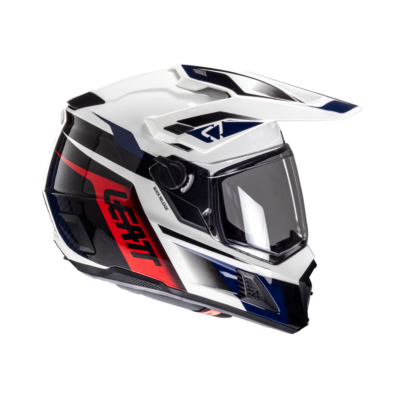 KASK MOTOCYKLOWY Z GOGLAMI LEATT KIT ADV 8.5 ROYAL L - obrazek 4