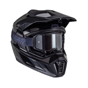 KASK MOTOCYKLOWY Z GOGLAMI LEATT KIT ADV 8.5 STEALTH XL