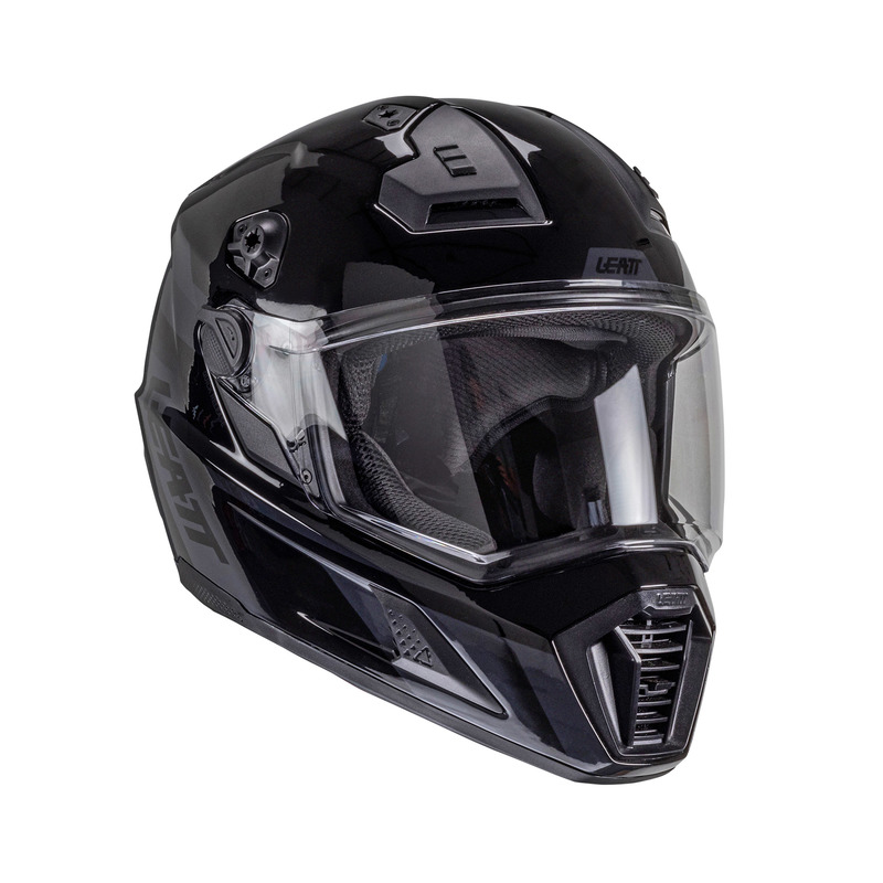 KASK MOTOCYKLOWY Z GOGLAMI LEATT KIT ADV 8.5 STEALTH S - obrazek 5