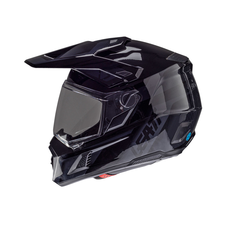 KASK MOTOCYKLOWY Z GOGLAMI LEATT KIT ADV 8.5 STEALTH L - obrazek 4