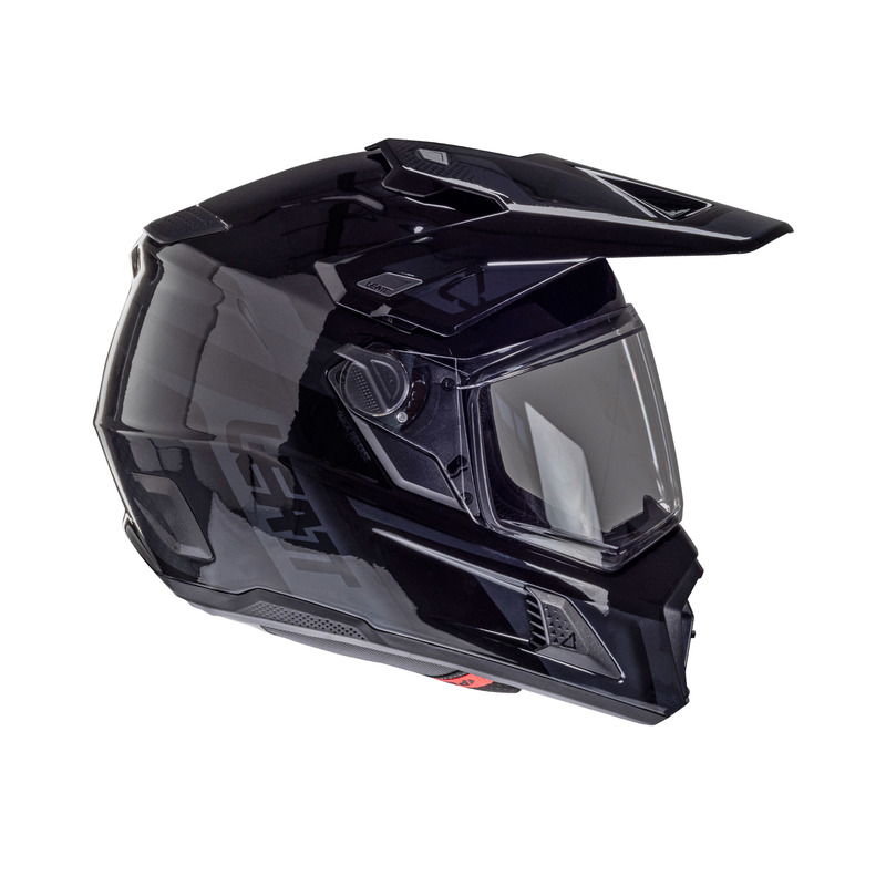 KASK MOTOCYKLOWY Z GOGLAMI LEATT KIT ADV 8.5 STEALTH XL - obrazek 6