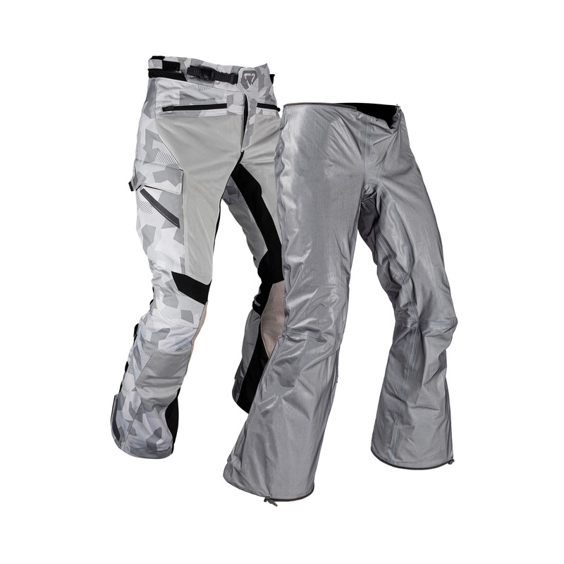 SPODNIE MOTOCYKLOWE TEKSTYLNE LEATT ADV FLOWTOUR 7.5 STEEL S - obrazek 6