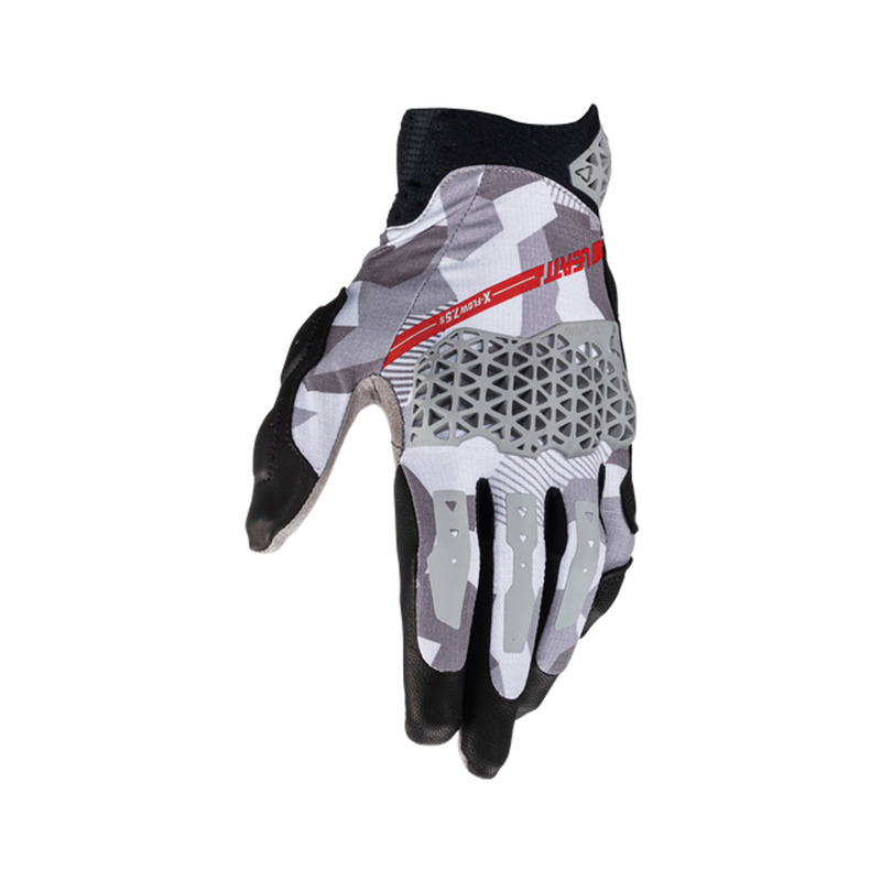 RĘKAWICE MOTOCYKLOWE LEATT ADV X-FLOW 7.5 SHORT STEEL L - obrazek 4