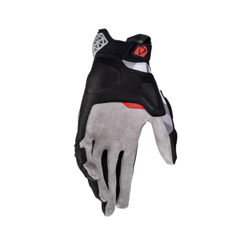 RĘKAWICE MOTOCYKLOWE LEATT ADV X-FLOW 7.5 SHORT STEEL S - obrazek 4