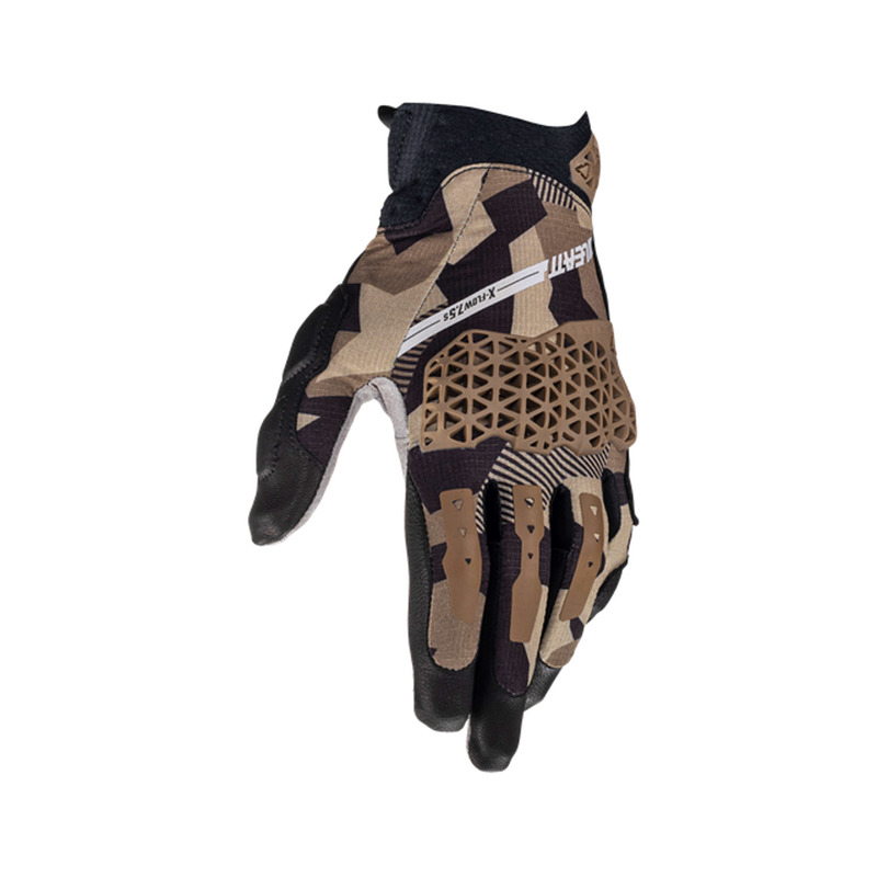 RĘKAWICE MOTOCYKLOWE LEATT ADV X-FLOW 7.5 SHORT DESERT XL - obrazek 4