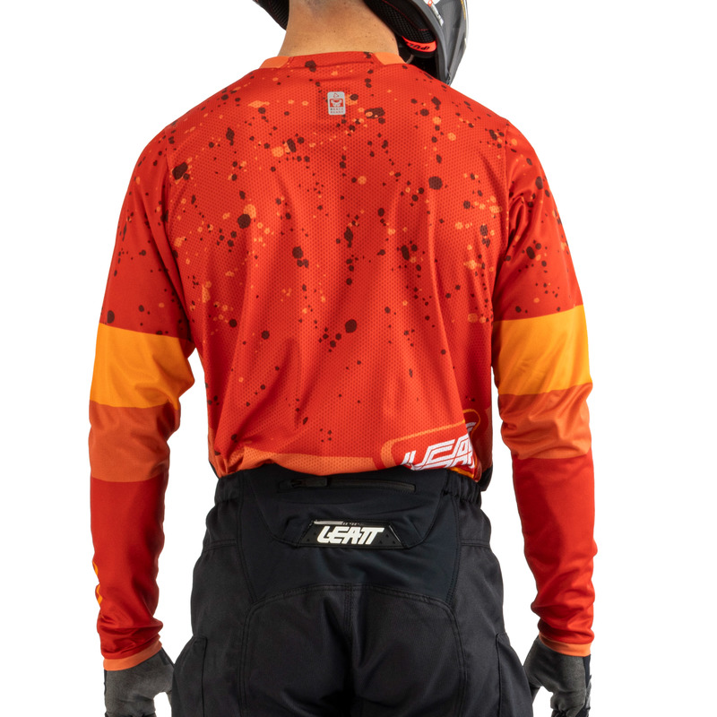 BLUZA OFFROADOWA LEATT MOTO 4.5 ENDURO BURN M - obrazek 4