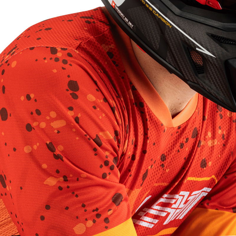 BLUZA OFFROADOWA LEATT MOTO 4.5 ENDURO BURN M - obrazek 5