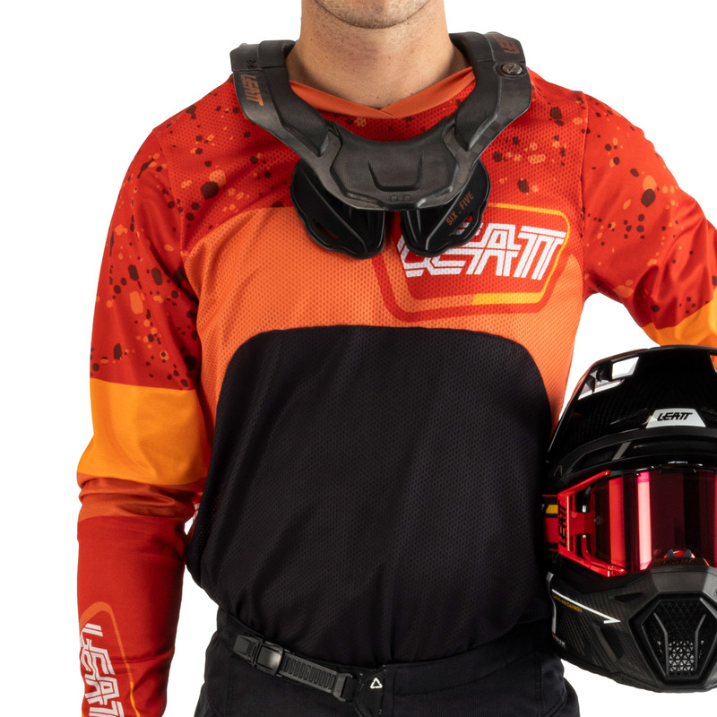 BLUZA OFFROADOWA LEATT MOTO 4.5 ENDURO BURN M - obrazek 6