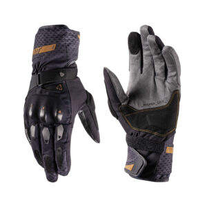 RĘKAWICE MOTOCYKLOWE LEATT ADV SUBZERO 5.5 STEALTH BLACK GREY XXL