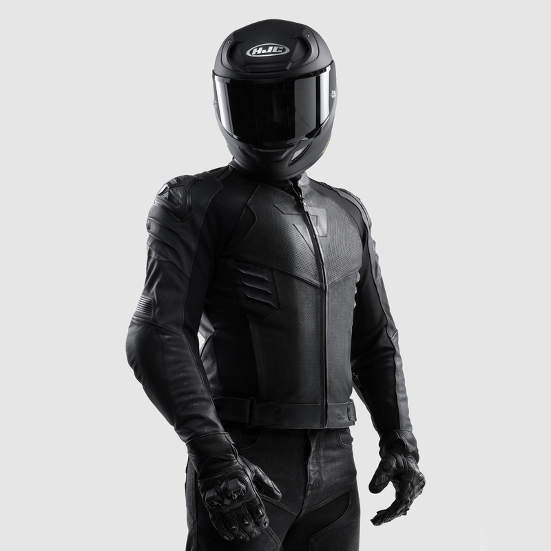 KURTKA MOTOCYKLOWA SKÓRZANA REBELHORN VANDAL 2 BLACK - obrazek 15