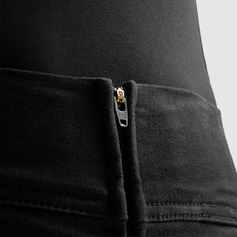 LEGGINSY MOTOCYKLOWE DAMSKIE REBELHORN CHICA BLACK - obrazek 9