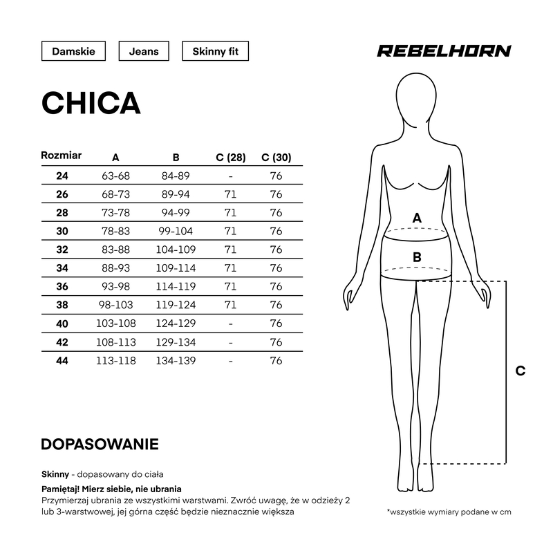 LEGGINSY MOTOCYKLOWE DAMSKIE REBELHORN CHICA BLACK - obrazek 12