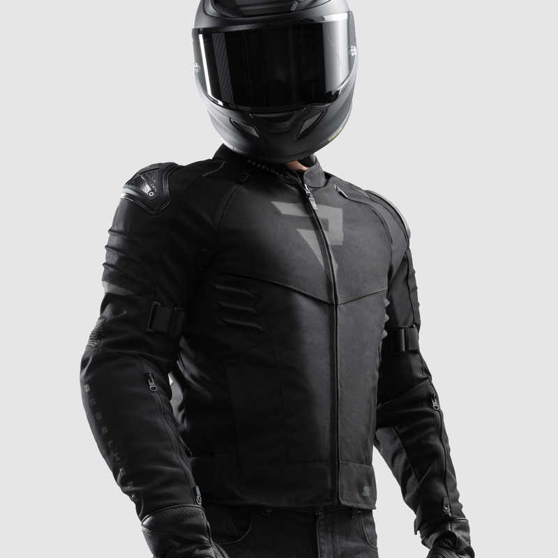 KURTKA MOTOCYKLOWA TEKSTYLNA REBELHORN VANDAL 2 BLACK - obrazek 4