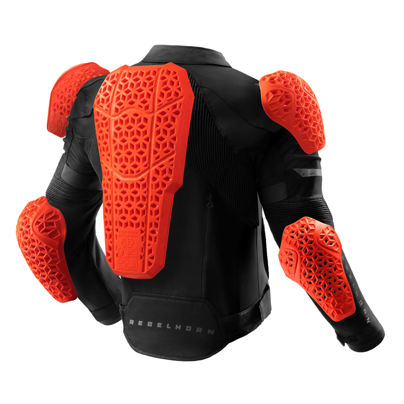 KURTKA MOTOCYKLOWA TEKSTYLNA REBELHORN VANDAL 2 BLACK - obrazek 5