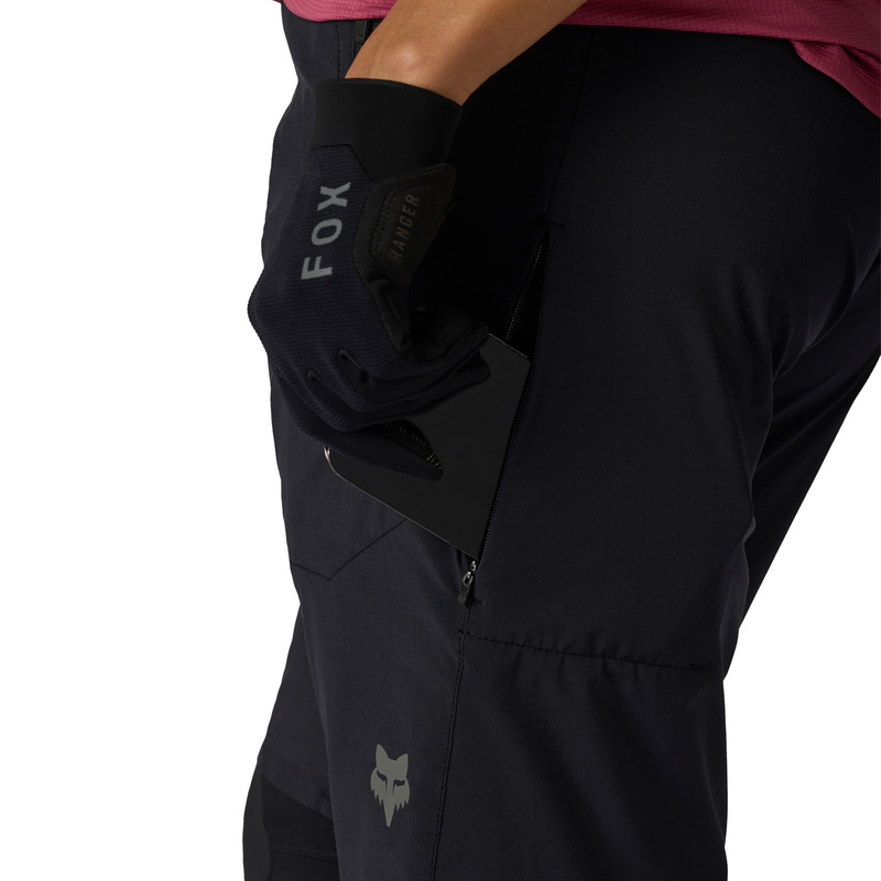 SPODENKI ROWEROWE DAMSKIE FOX FLEXAIR BLACK - obrazek 6