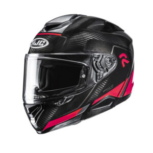KASK MOTOCYKLOWY HJC RPHA72 CARBON FYNEX RED