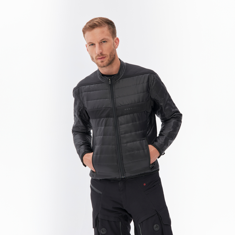 KURTKA MOTOCYKLOWA TEKSTYLNA REBELHORN RANGE BLACK - obrazek 6