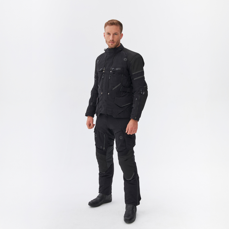 KURTKA MOTOCYKLOWA TEKSTYLNA REBELHORN RANGE BLACK - obrazek 13