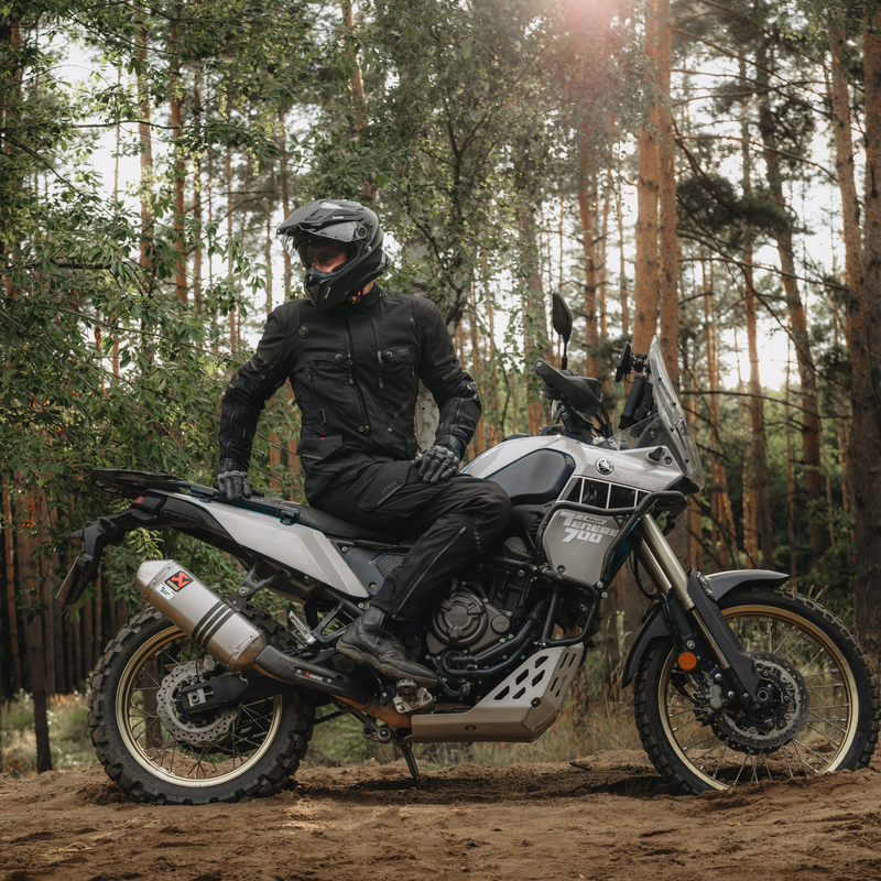 KURTKA MOTOCYKLOWA TEKSTYLNA REBELHORN RANGE BLACK - obrazek 14