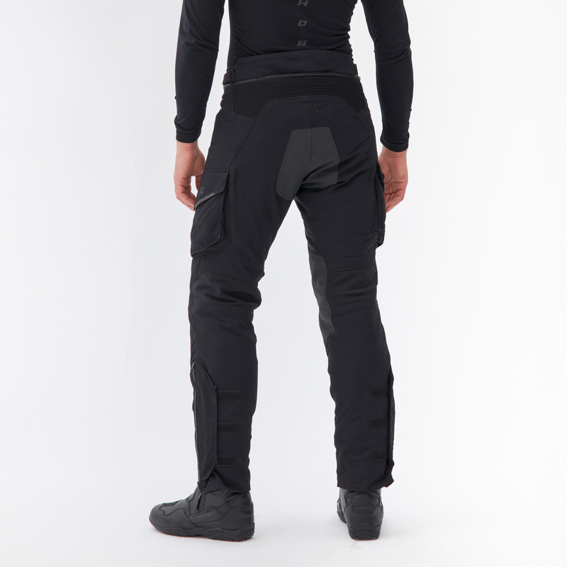 SPODNIE MOTOCYKLOWE TEKSTYLNE REBELHORN RANGE BLACK - obrazek 5