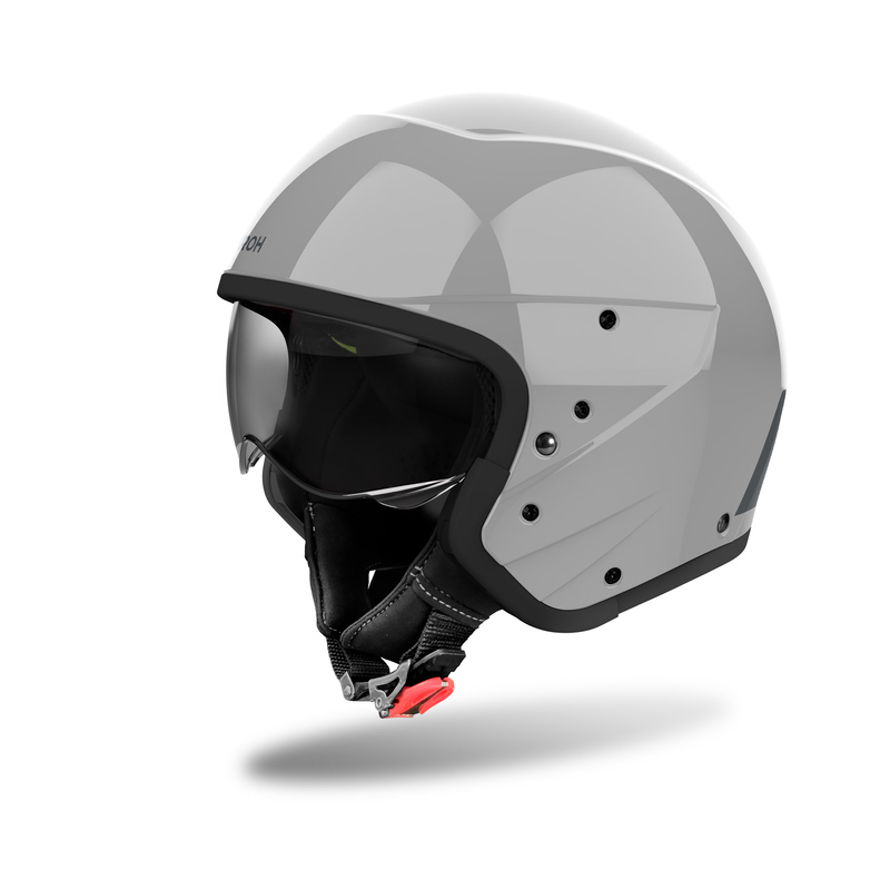 KASK MOTOCYKLOWY AIROH J110 COLOR CEMENT GREY GLOSS - obrazek 4