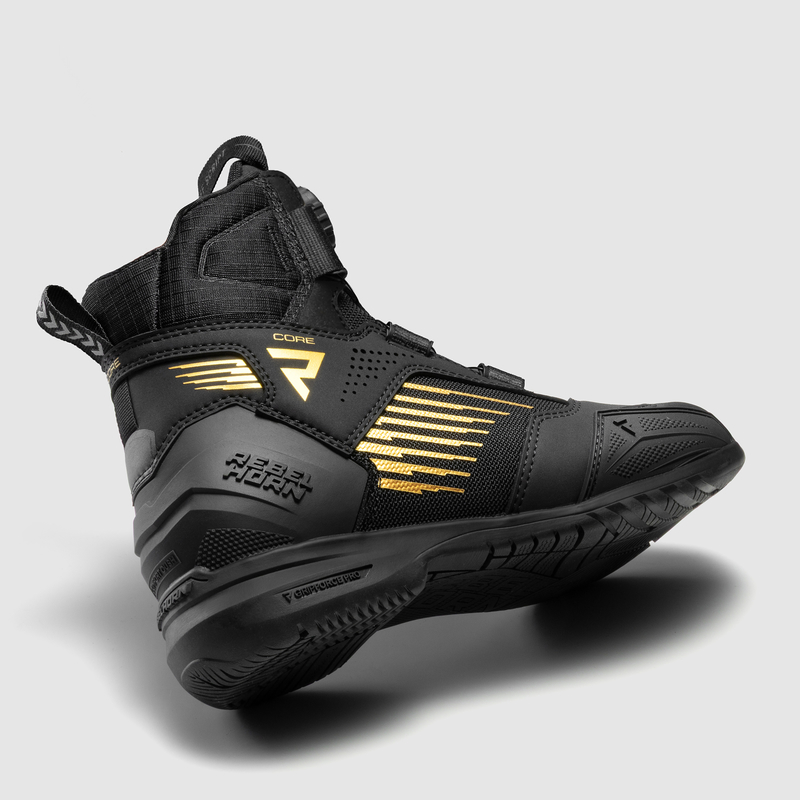 BUTY MOTOCYKLOWE REBELHORN CORE BLACK GOLD - obrazek 6