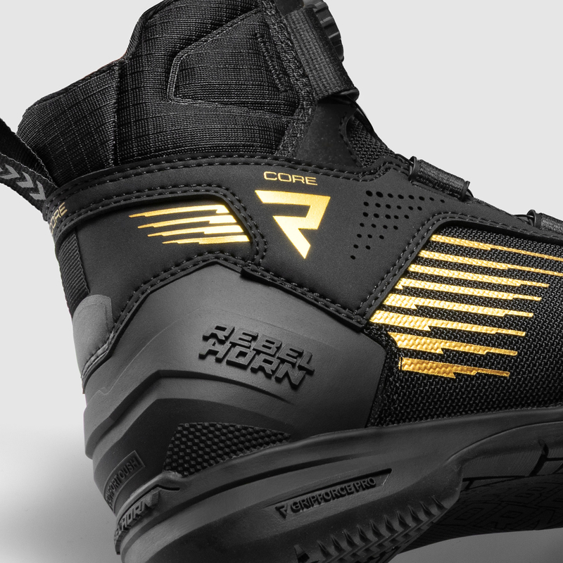BUTY MOTOCYKLOWE REBELHORN CORE BLACK GOLD - obrazek 7