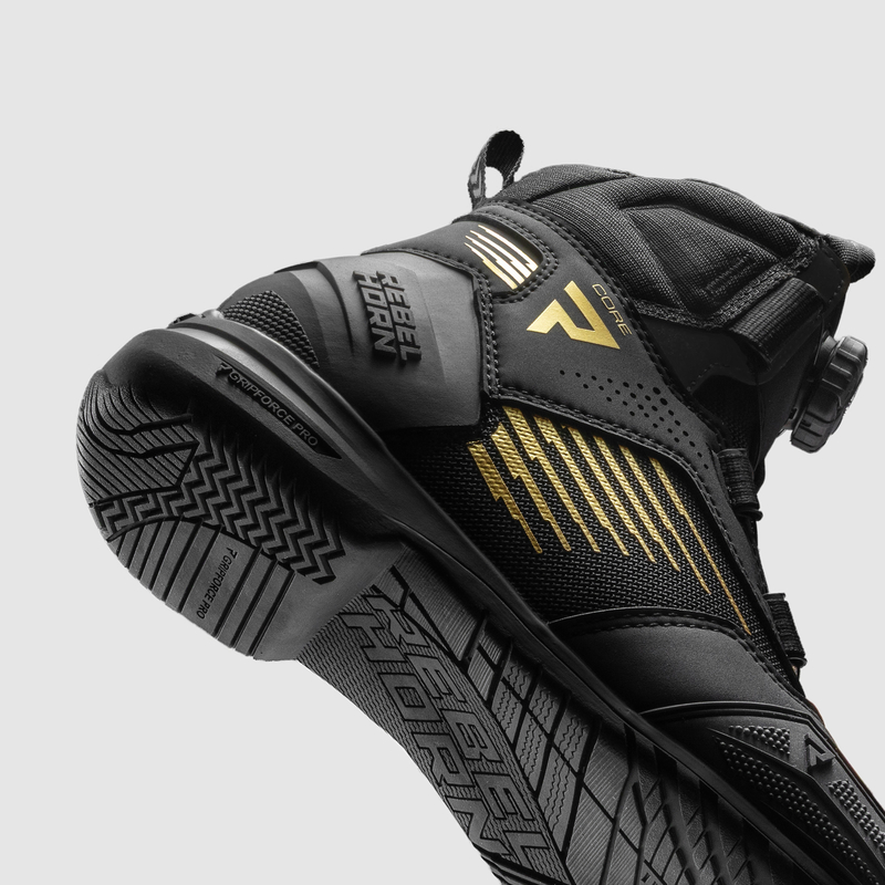 BUTY MOTOCYKLOWE REBELHORN CORE BLACK GOLD - obrazek 9