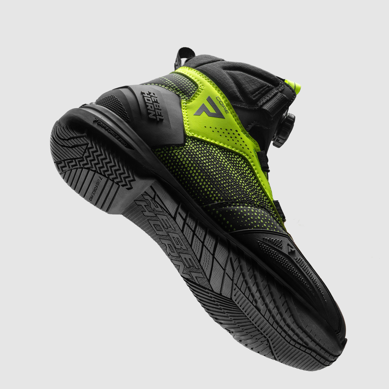BUTY MOTOCYKLOWE REBELHORN CORE BLACK FLUO YELLOW - obrazek 8