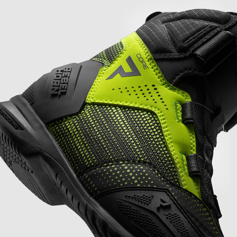 BUTY MOTOCYKLOWE REBELHORN CORE BLACK FLUO YELLOW - obrazek 11