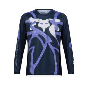BLUZA MOTOCYKLOWA JUNIOR FOX 180 DIFFUSE SE BLUEBERRY