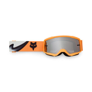 GOGLE MOTOCYKLOWE JUNIOR FOX MAIN NOBLE BLACK WHITE