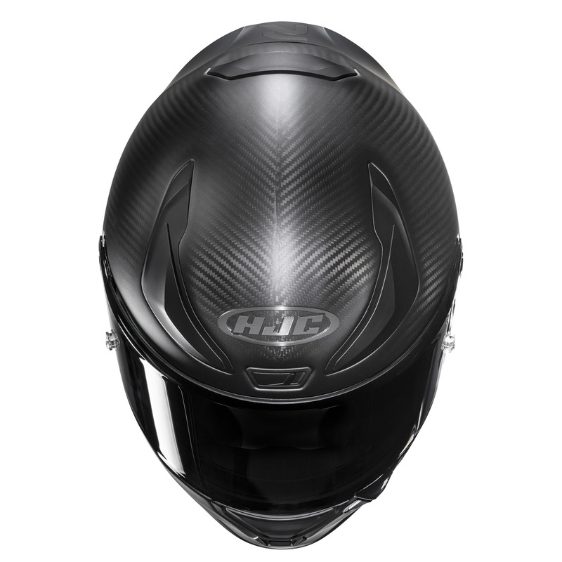 KASK MOTOCYKLOWY HJC RPHA1 V2 SOLID CARBON MATTE BLACK - obrazek 4