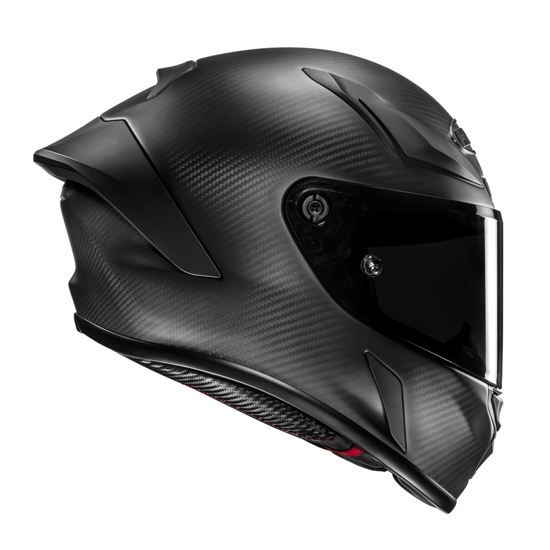 KASK MOTOCYKLOWY HJC RPHA1 V2 SOLID CARBON MATTE BLACK - obrazek 5