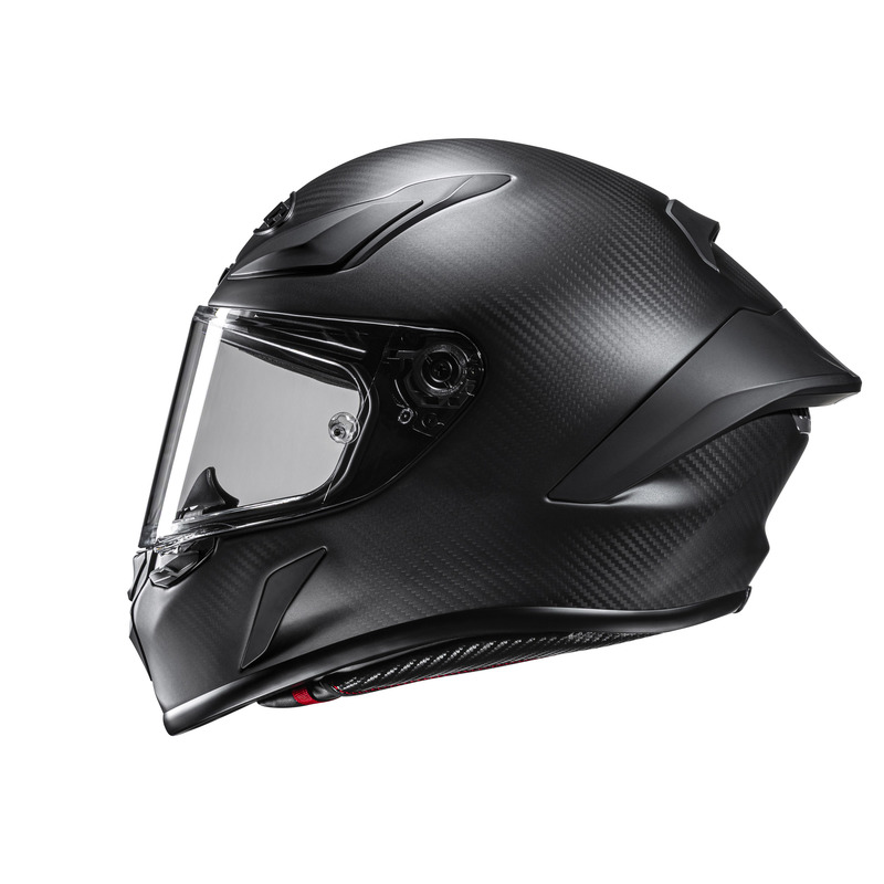 KASK MOTOCYKLOWY HJC RPHA1 V2 SOLID CARBON MATTE BLACK - obrazek 6