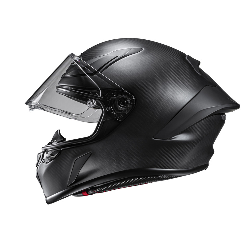 KASK MOTOCYKLOWY HJC RPHA1 V2 SOLID CARBON MATTE BLACK - obrazek 7